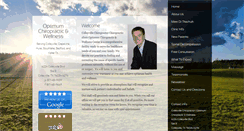 Desktop Screenshot of optimumchiropracticwellness.com